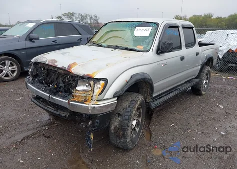 2001 Toyota Tacoma из США, поврежденный, VIN 5TENH72N31Z756509